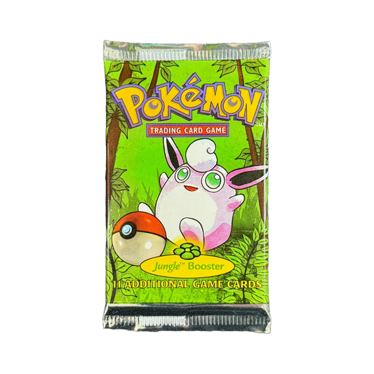 VINTAGE Pokemon TCG: Jungle Unlimited Booster Pack (BOX FRESH)