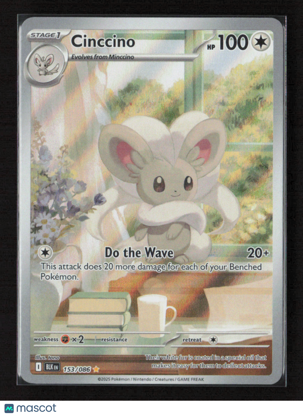 2025 Pokemon Cinccino - 153/086 #153/086 Illustration Rare