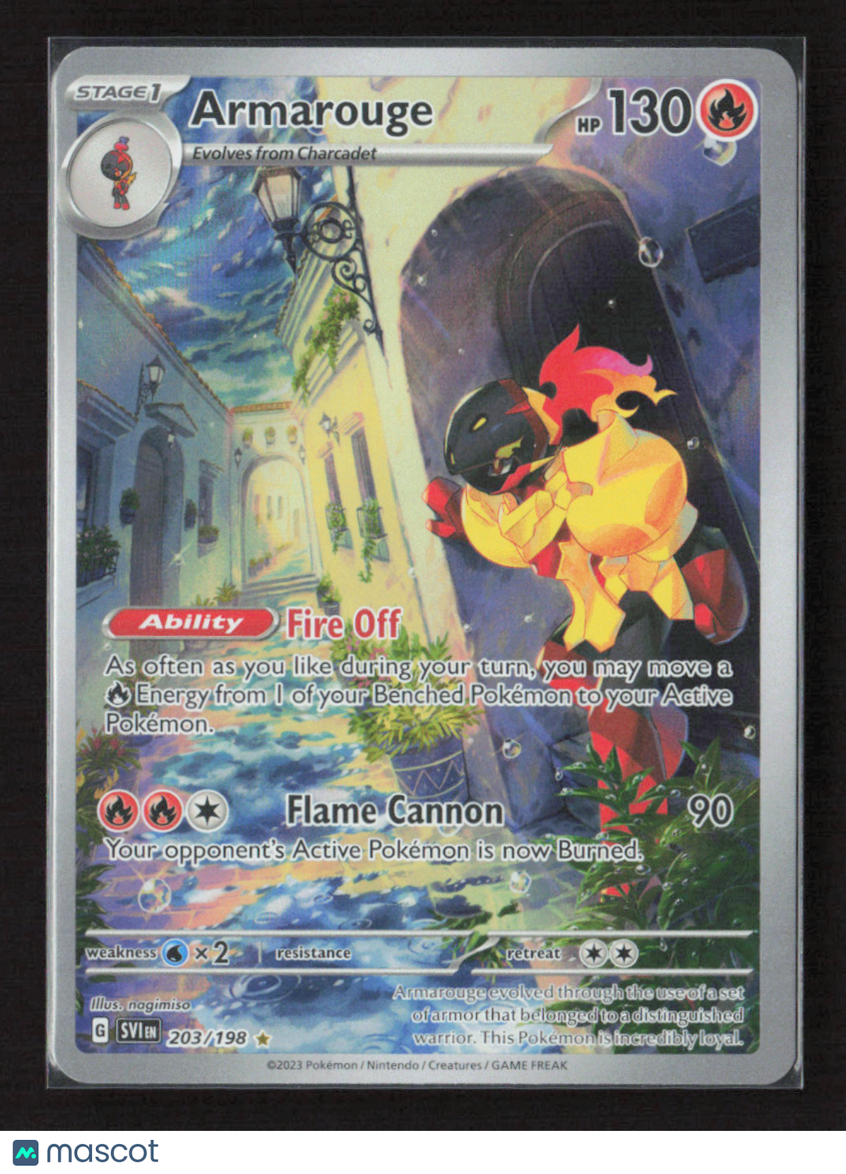 2023 Pokemon Armarouge - 203/198 #203/198 Illustration Rare