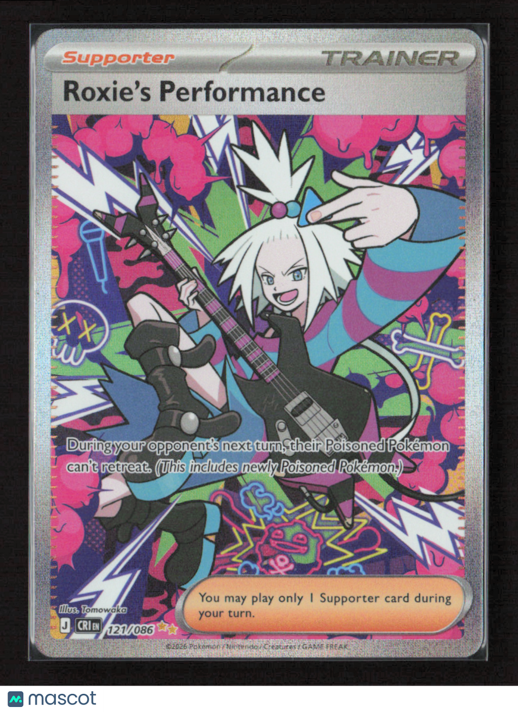 2026 Pokemon Roxie's Performance - 121/086 #121/086 Special Illustration Rare