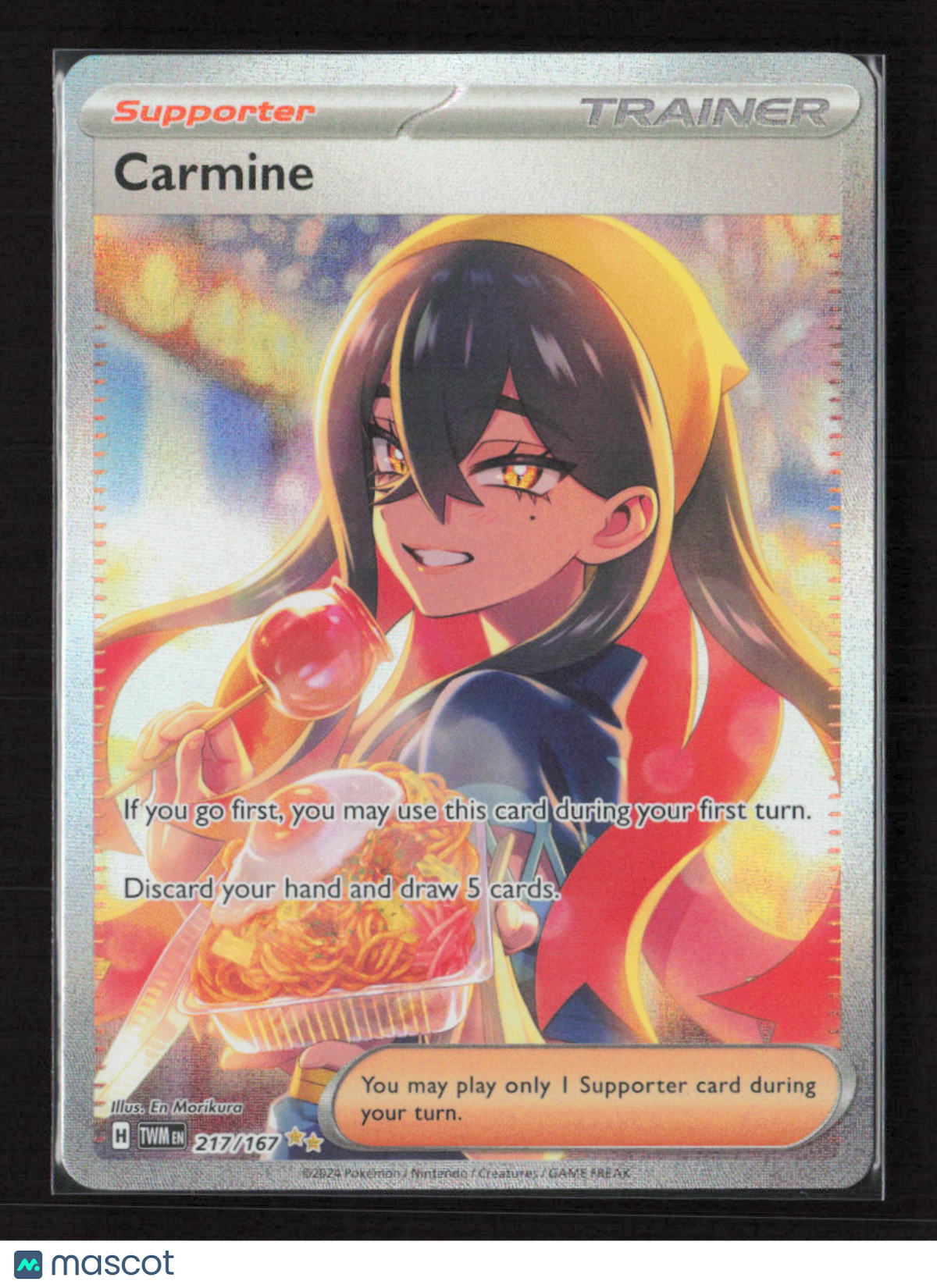 2024 Pokemon Carmine - 217/167 #217/167 Special Illustration Rare