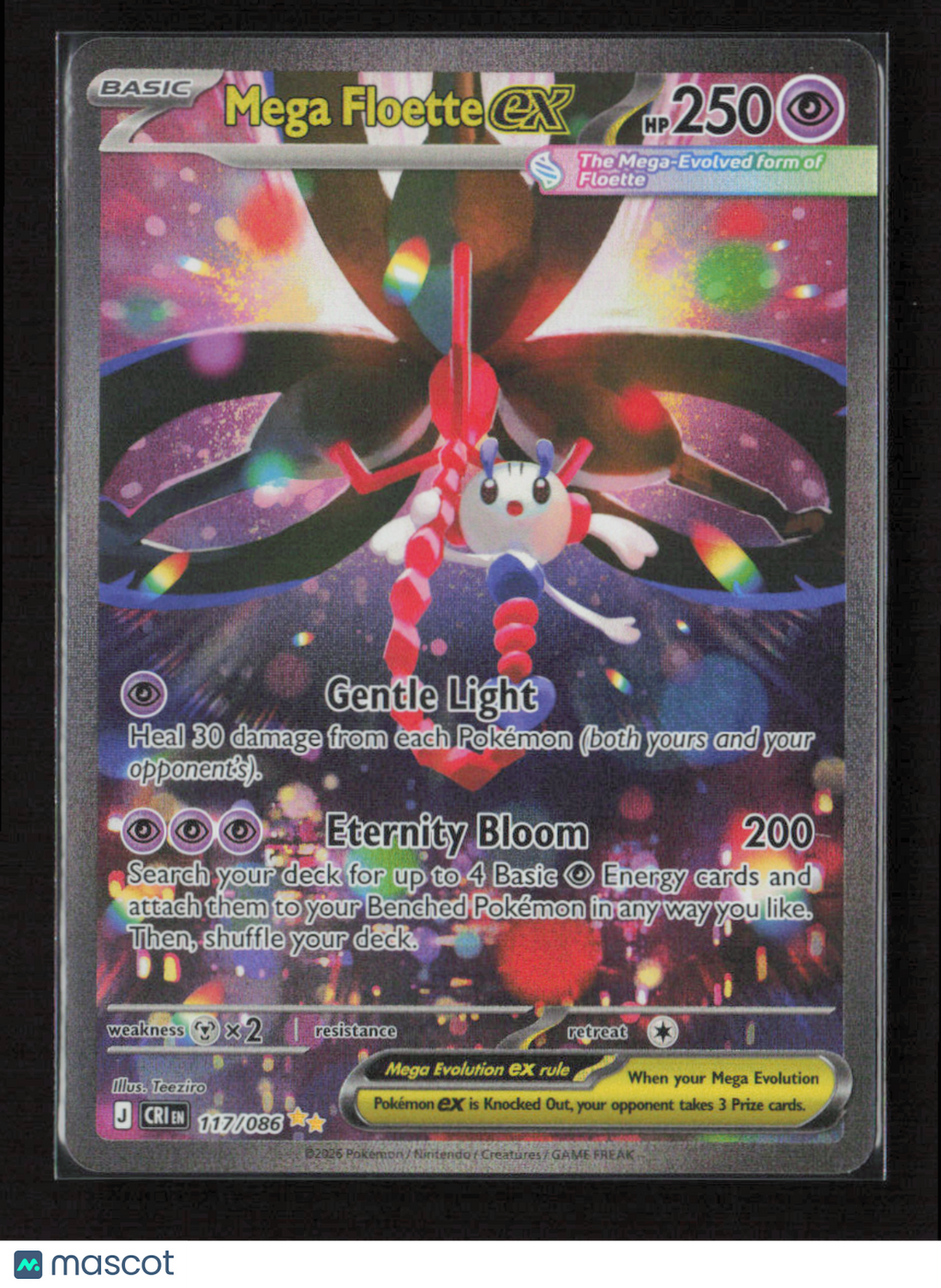 2026 Pokemon Mega Floette ex - 117/086 #117/086 Special Illustration Rare