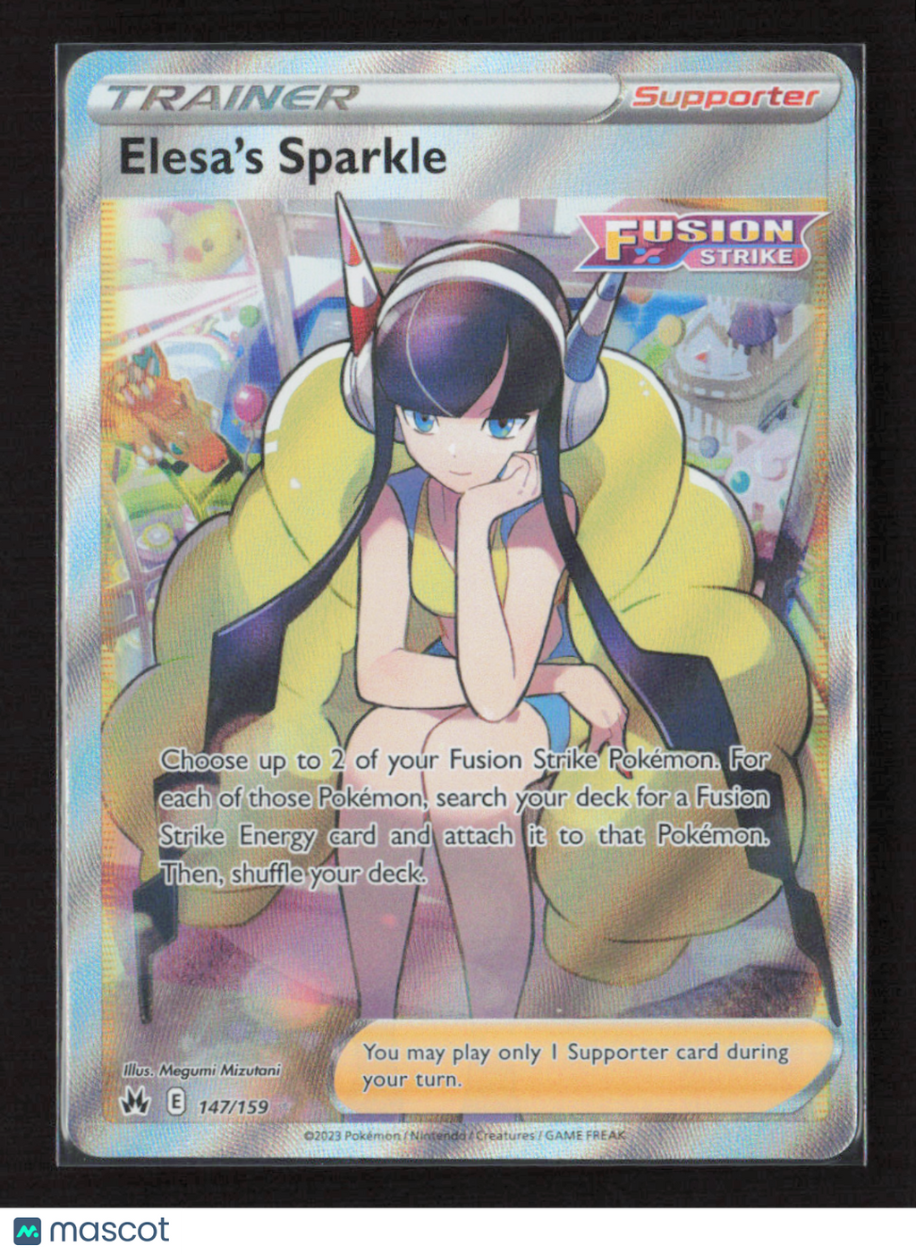 2023 Pokemon Elesa's Sparkle (Full Art) #147/159 Ultra Rare