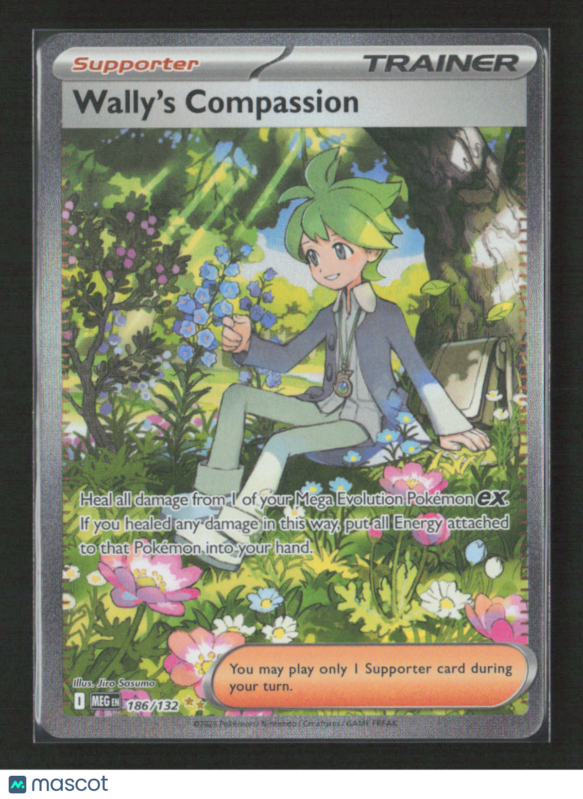 2025 Pokemon Wally's Compassion - 186/132 #186/132 Special Illustration Rare