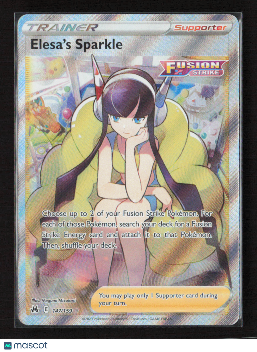 2023 Pokemon Elesa's Sparkle (Full Art) #147/159 Ultra Rare