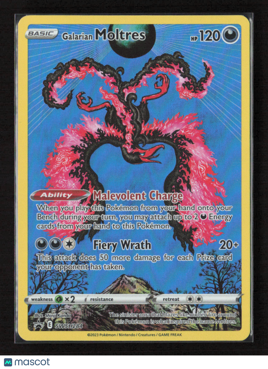 2023 Pokemon Galarian Moltres - SWSH284 #SWSH284 Promo