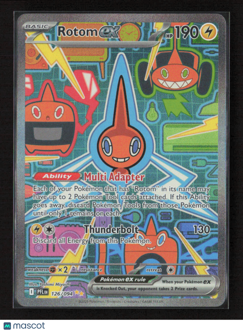 2025 Pokemon Rotom ex - 126/094 #126/094 Special Illustration Rare
