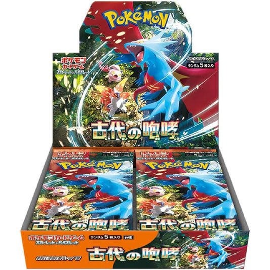 SHIPPED SEALED Japanese Pokémon TCG: SV4k Ancient Roar Booster Box