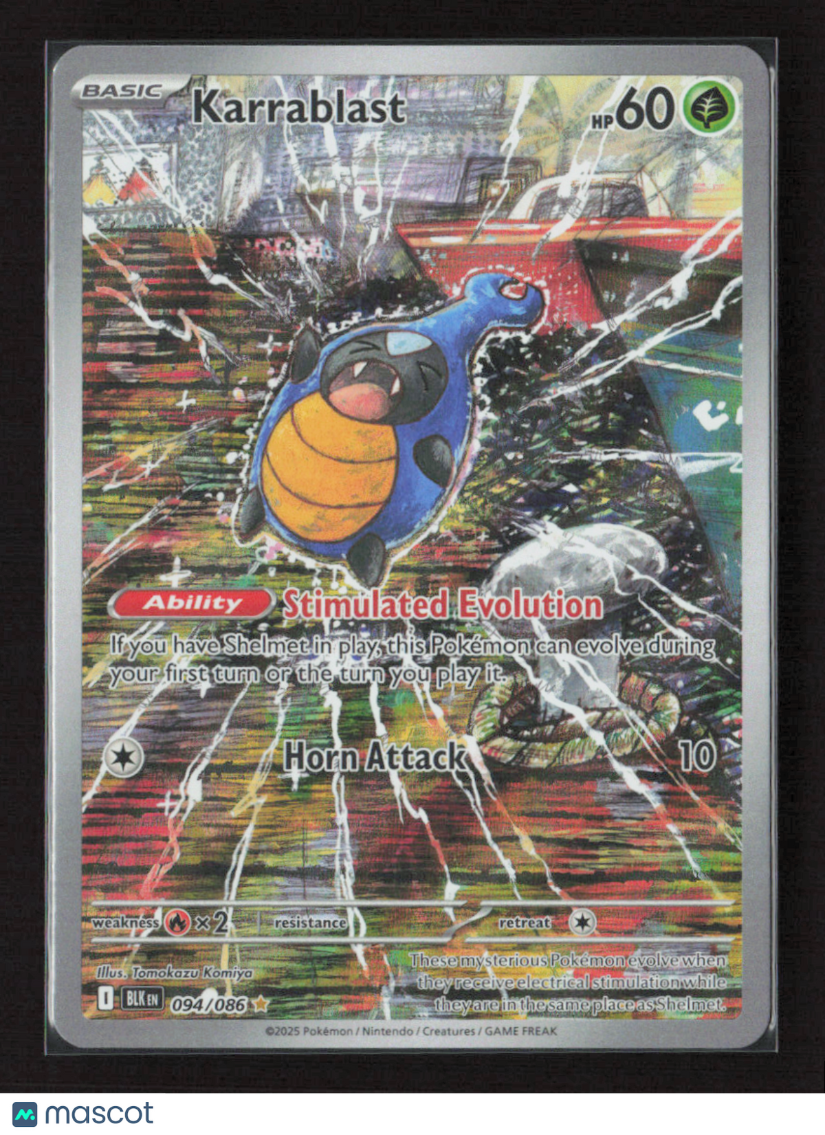 2025 Pokemon Karrablast - 094/086 #094/086 Illustration Rare