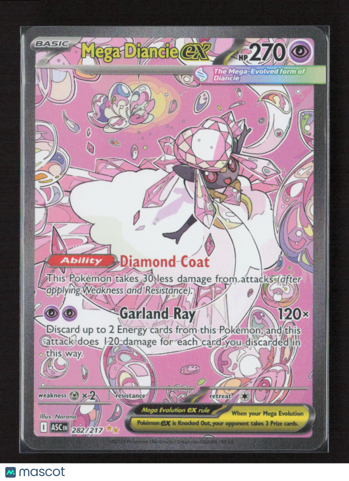 2026 Pokemon Mega Diancie ex - 282/217 #282/217 Special Illustration Rare