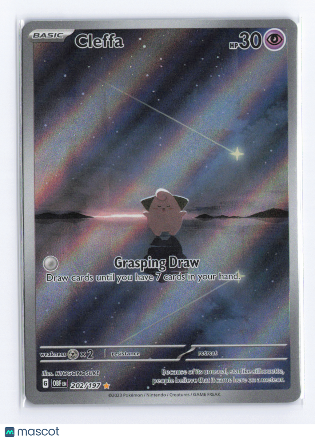 2023 Pokemon Cleffa #202/197