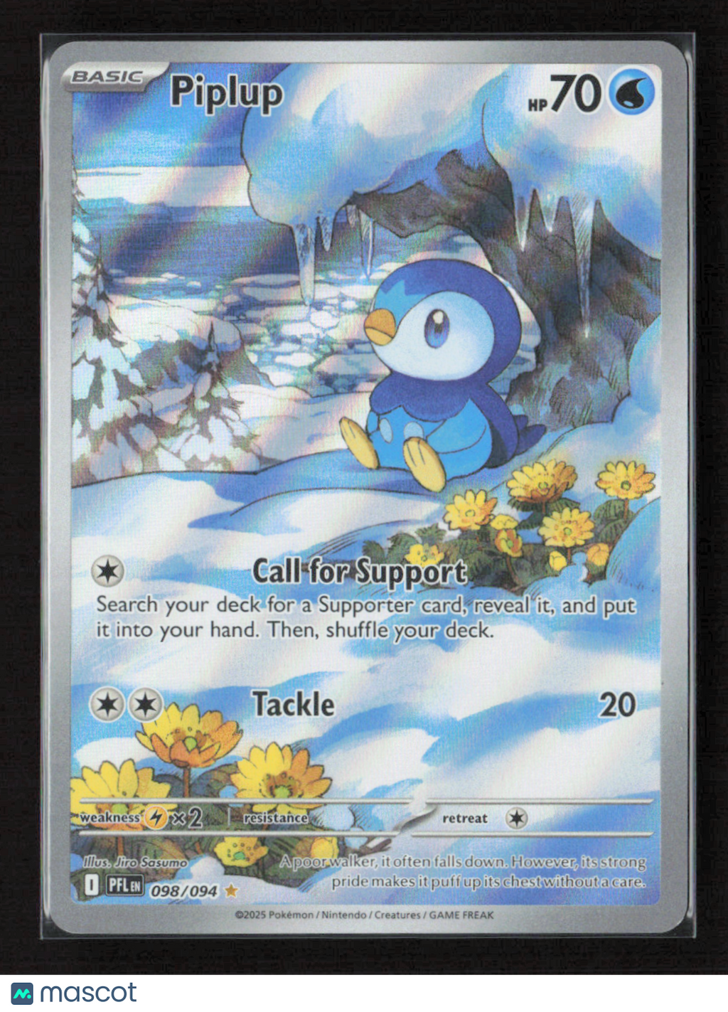 2025 Pokemon Piplup - 098/094 #098/094 Illustration Rare