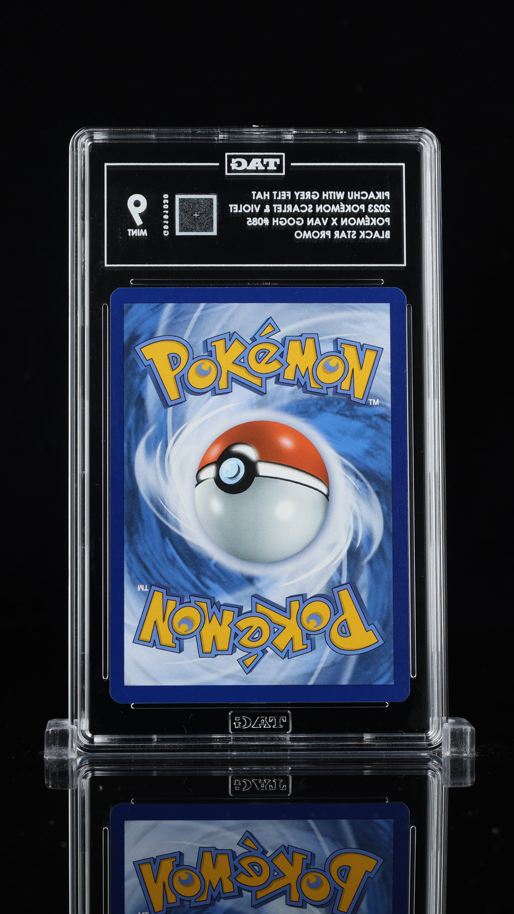 2023 Pokemon Pikachu with Grey Felt Hat #085 TAG 9