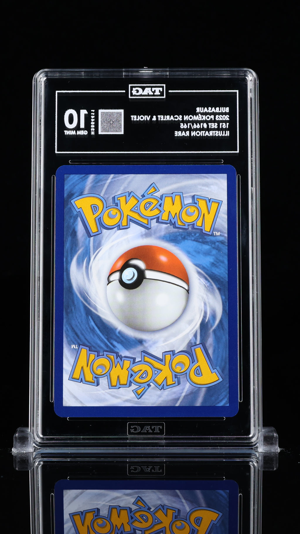 2023 Pokemon Bulbasaur #166/165 TAG 10