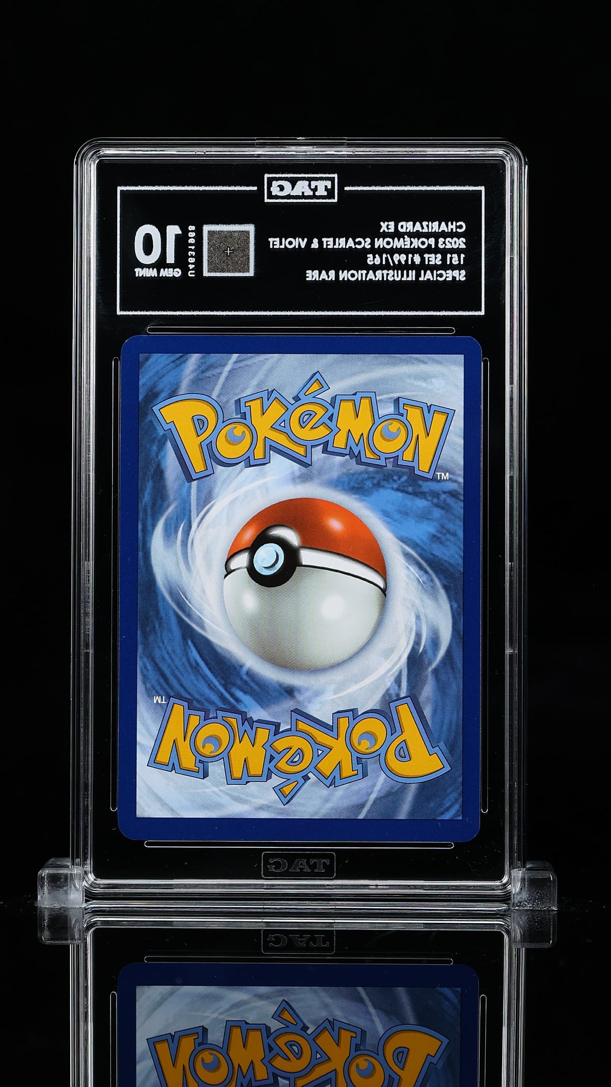 2023 Pokemon Charizard ex #199/165 TAG 10