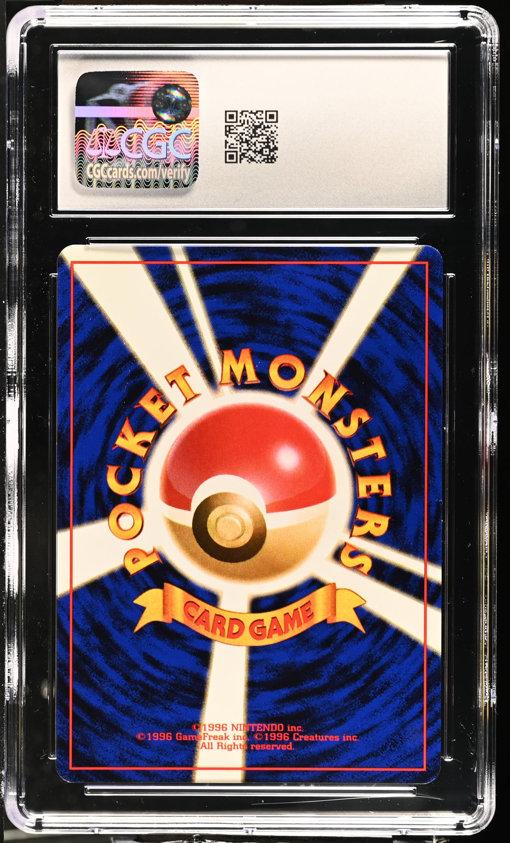 1997 Pokemon Dark Electrode Japanese CGC 10
