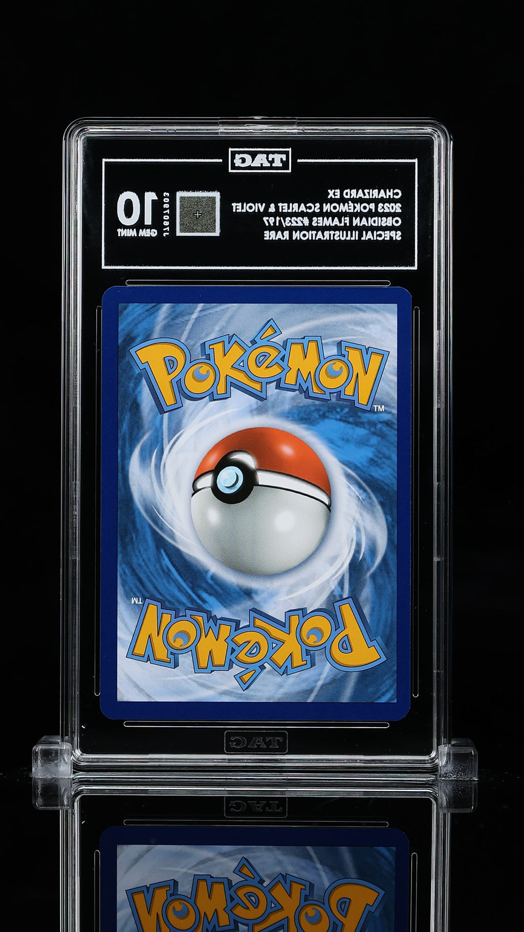 2023 Pokemon Charizard ex #223/197 TAG 10