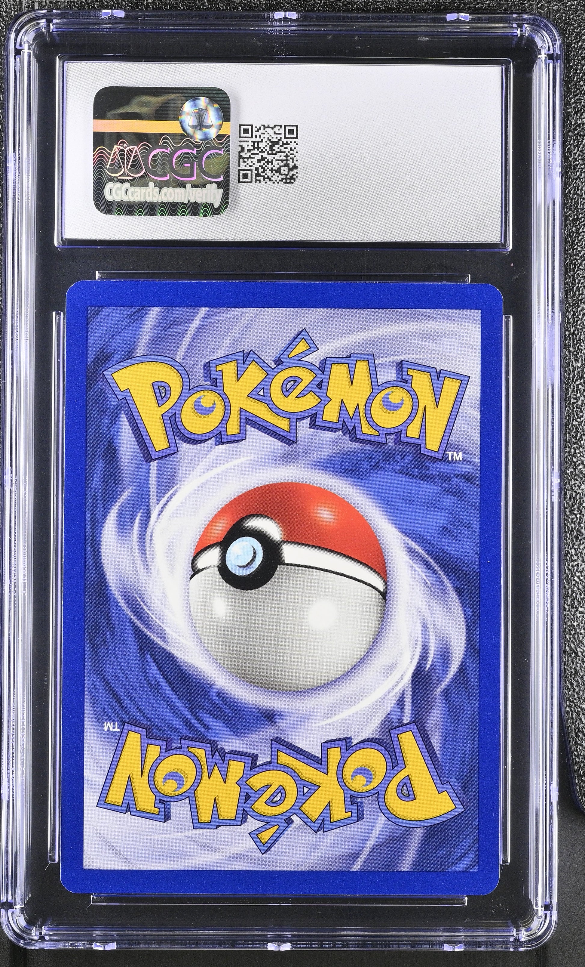 1999 Pokemon Base Set Charmander Gray Stamp Error 46/102 1st Edition CGC 9