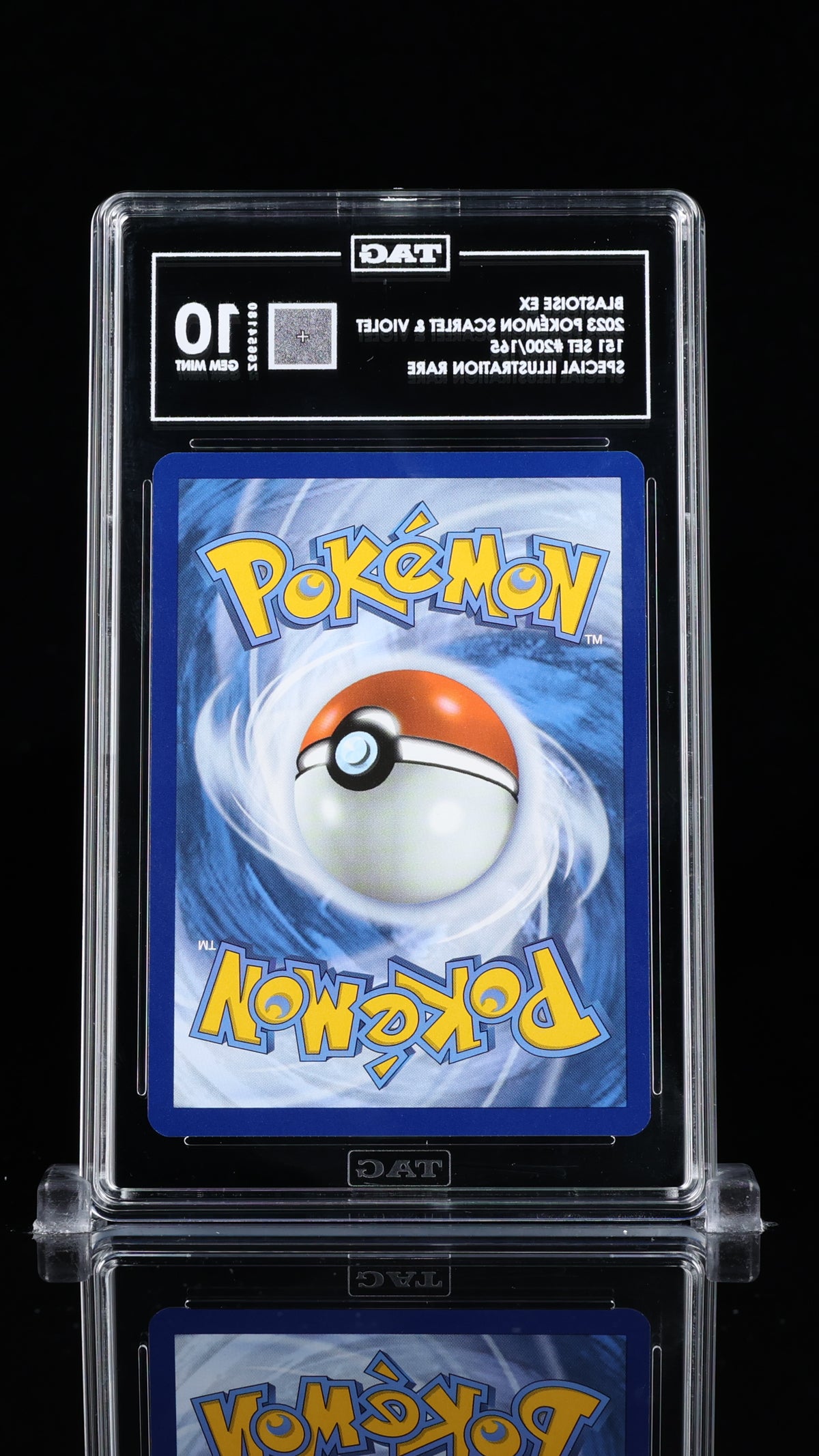 2023 Pokemon Blastoise ex #200/165 TAG 10
