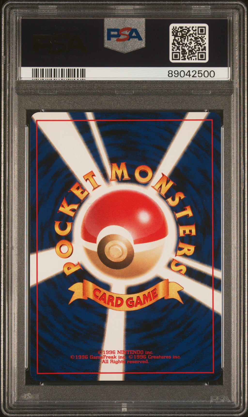 2001 Pokemon Japanese Neo 4 Light Togetic #176 Japanese PSA 10