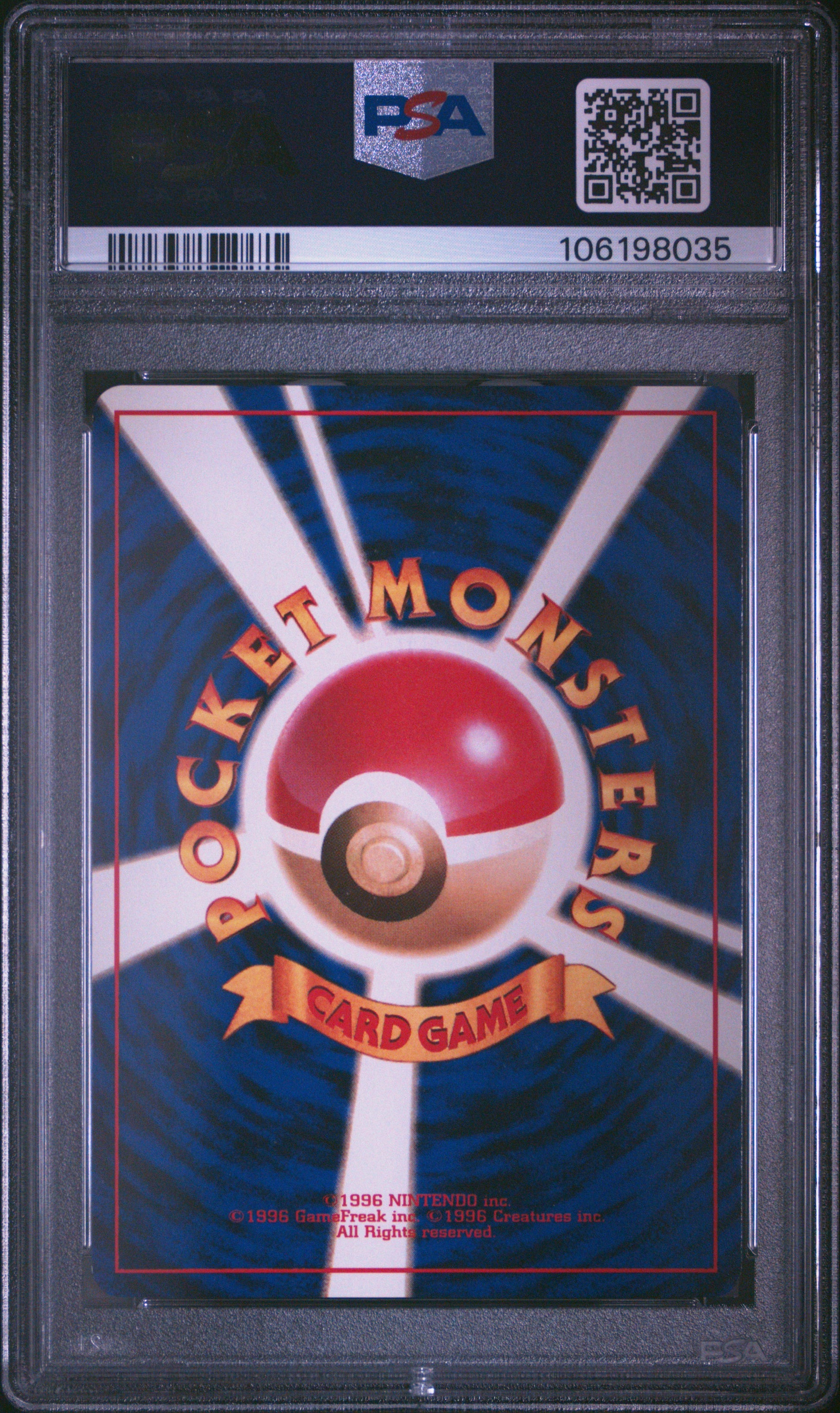 1999 Pokemon Japanese Bulbasaur Deck Venusaur #3 Japanese Bulbasaur Deck PSA 9