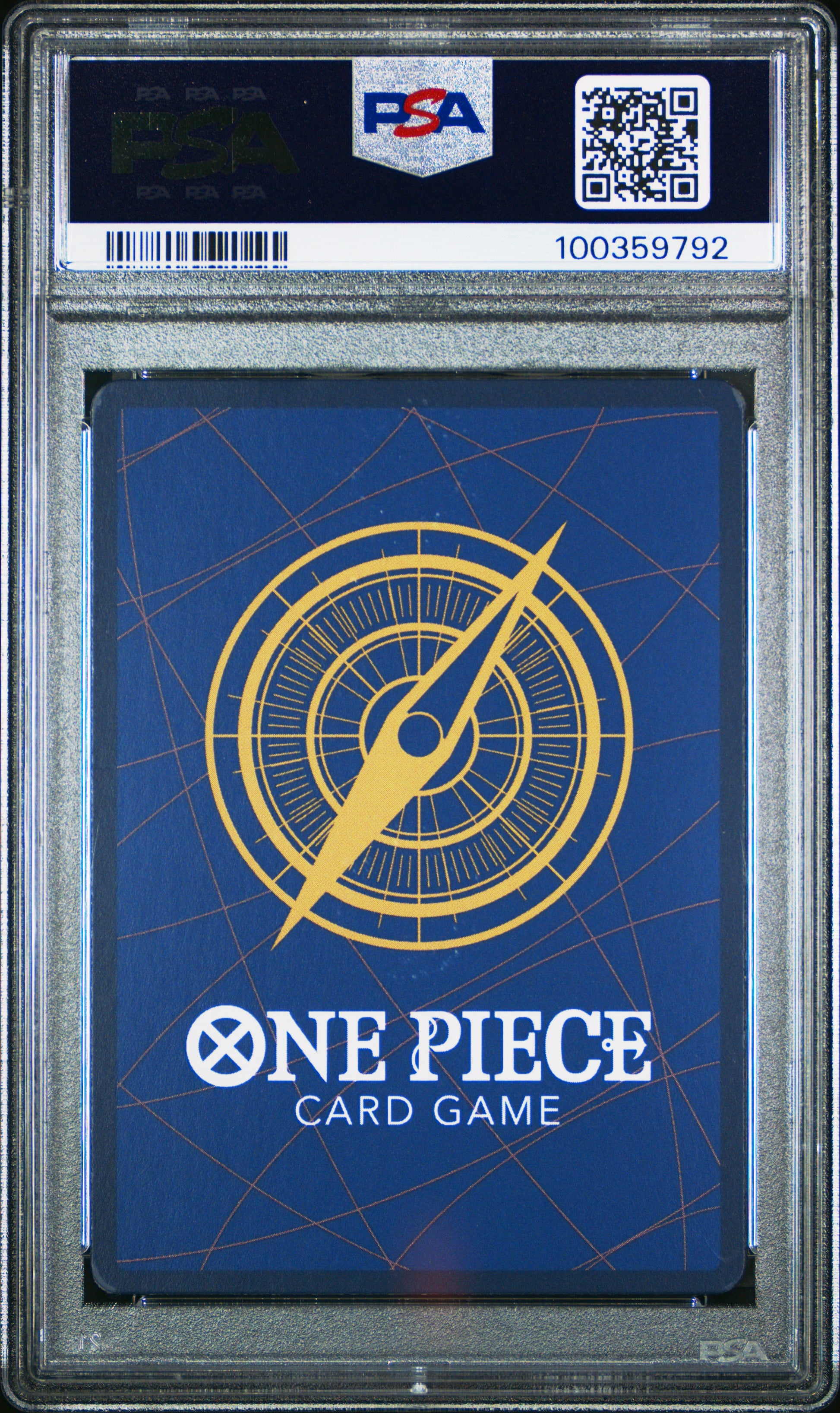 2024 One Piece Op07-500 Years In The Future Trafalgar Law Treasure R PSA 10 #010
