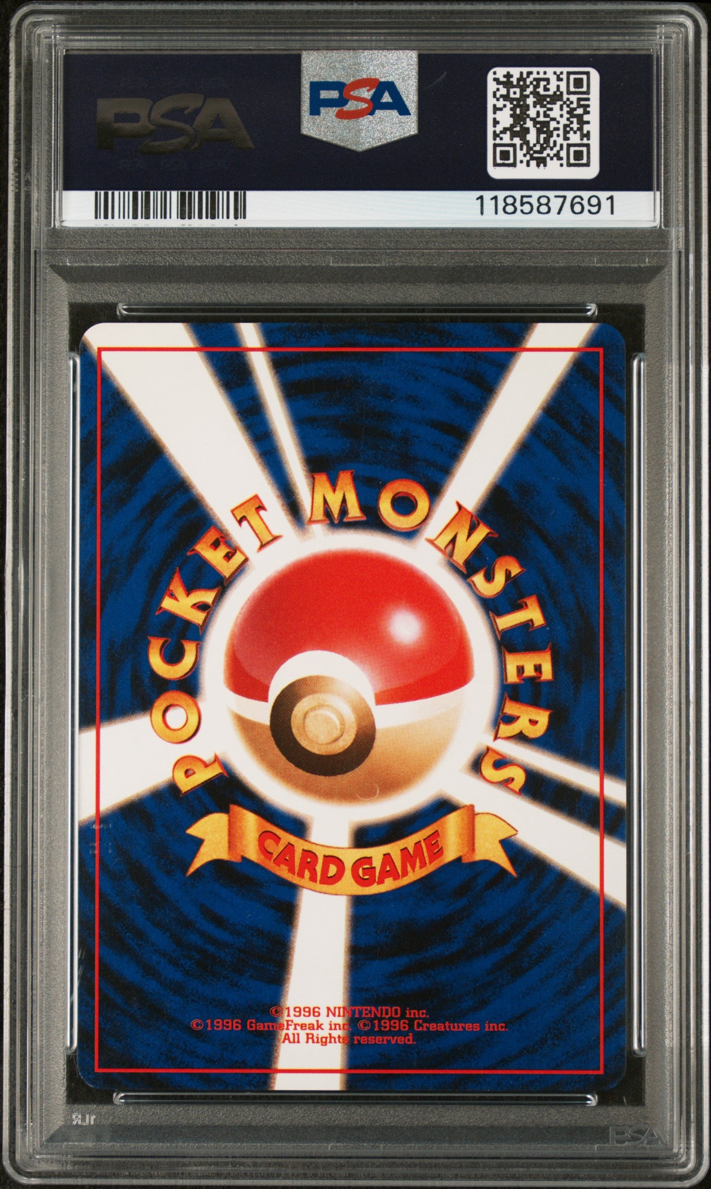 1997 Pokemon Japanese Rocket Dark Blastoise #9 Japanese PSA 9