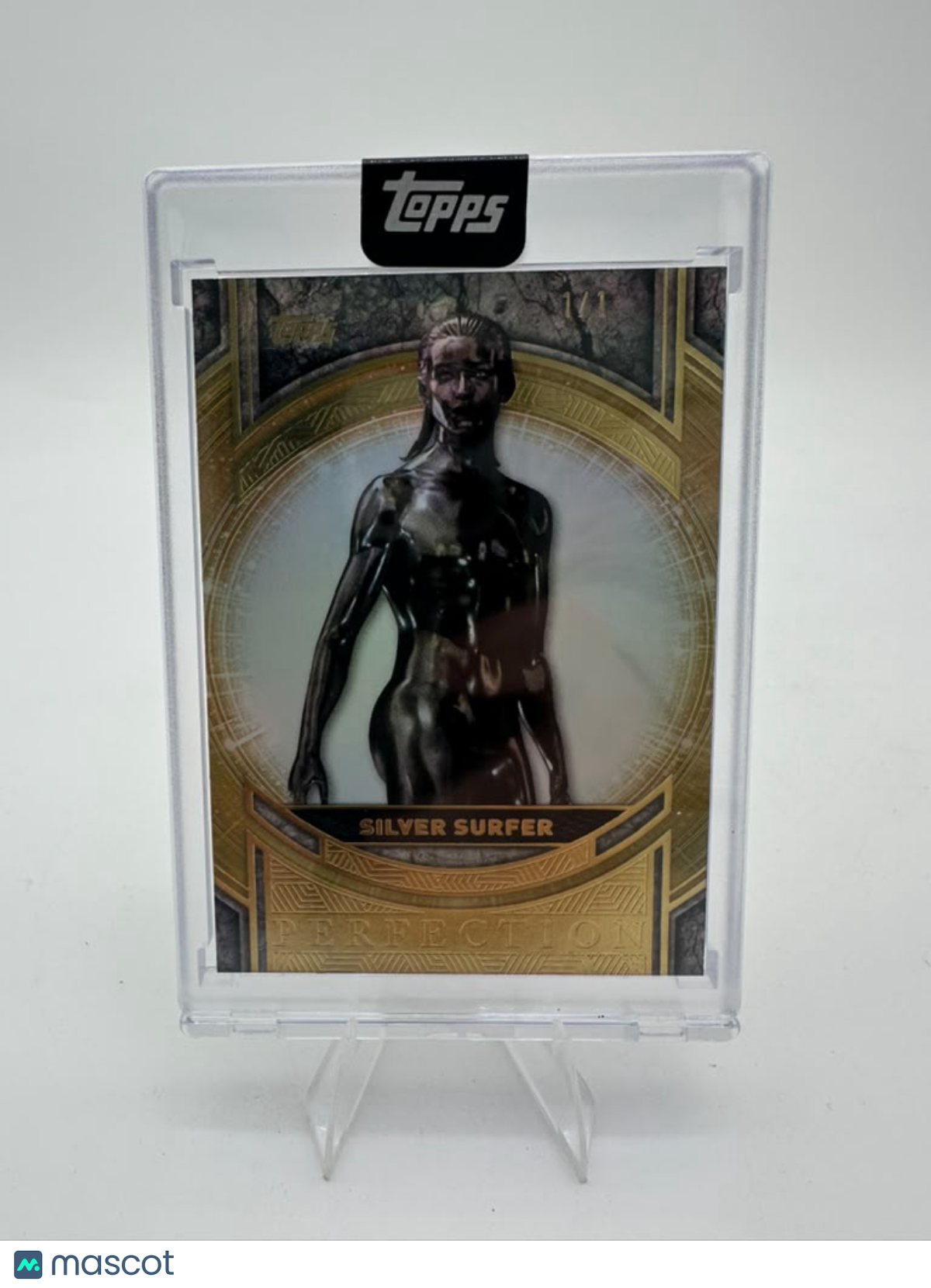 2025 Topps Marvel Studios Perfection Silver Surfer Shalla-Bal Gold #66 1/1