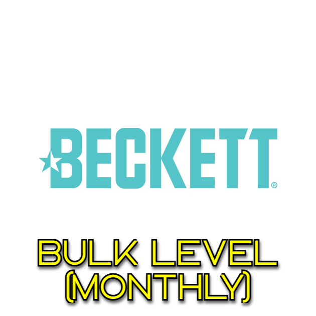 Beckett Grading- Bulk Service (Sent Monthly)