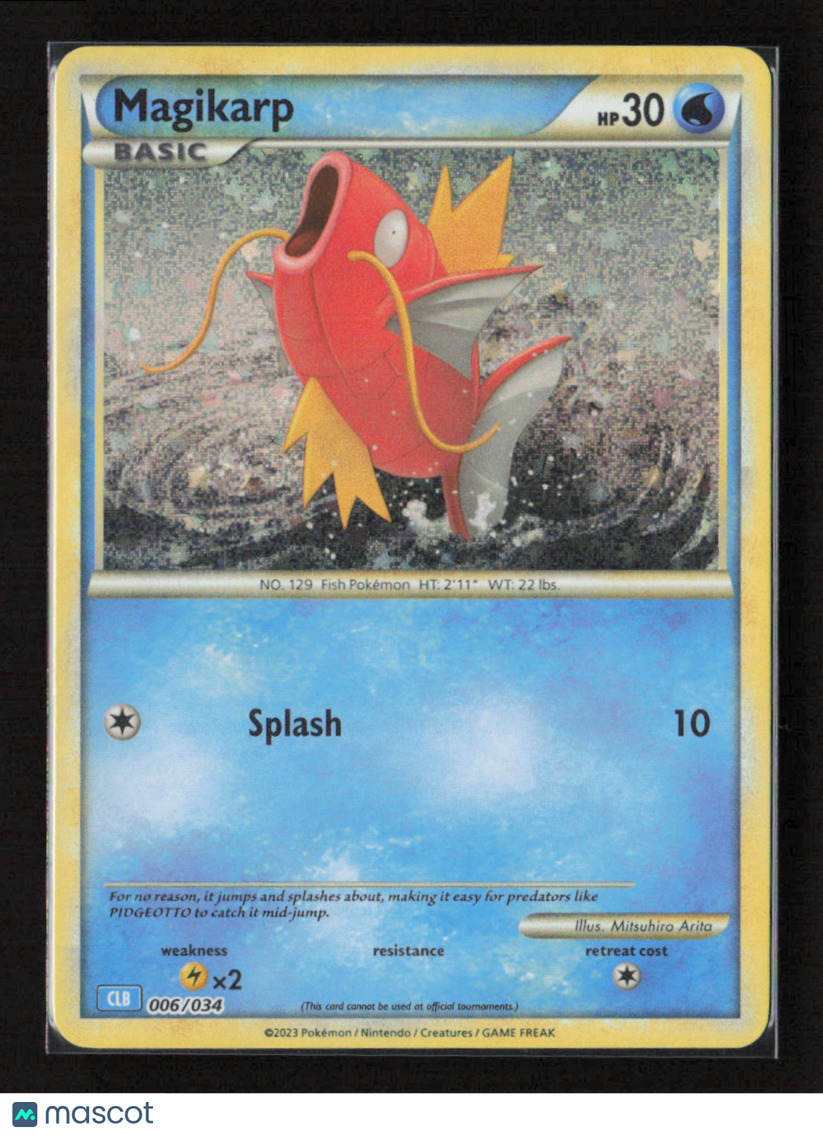 2023 Pokemon Magikarp #006/034 Classic Collection
