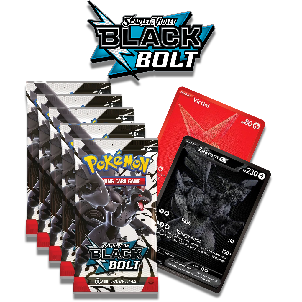 (5x) Black Bolt Booster Pack