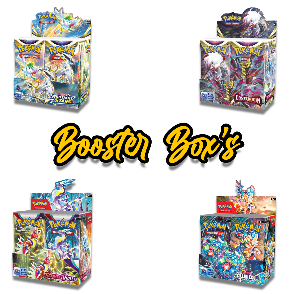 All Pokemon TCG: Booster Boxes