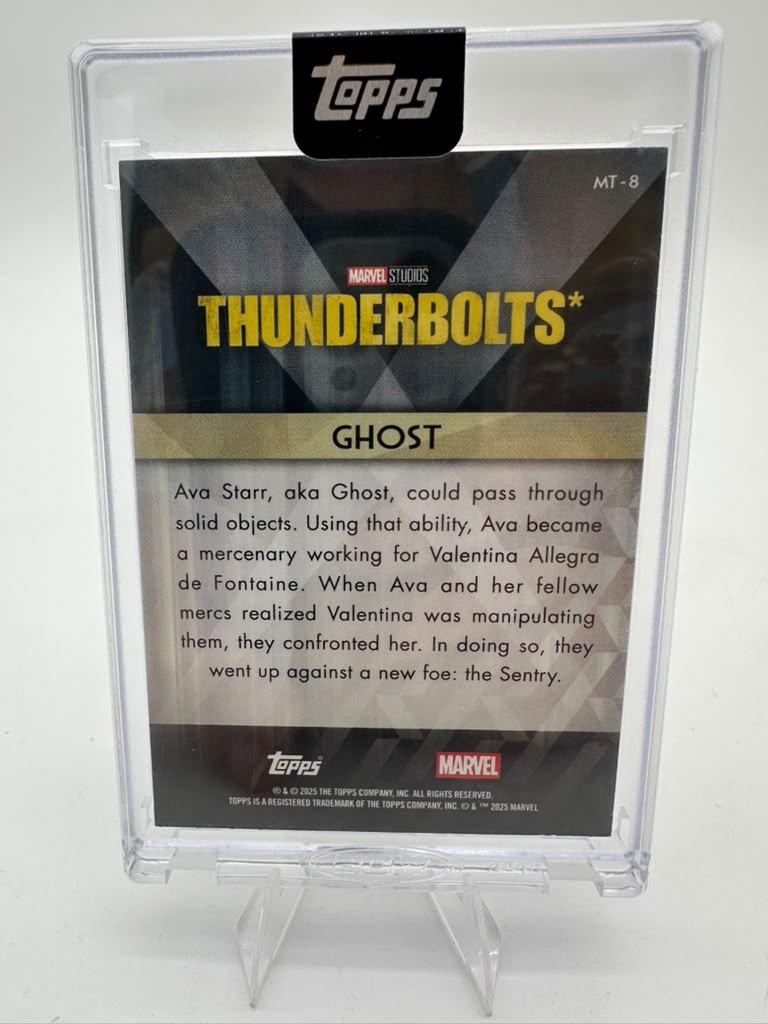 2025 Topps Marvel Tomorrow Ghost #MT-8 076/100