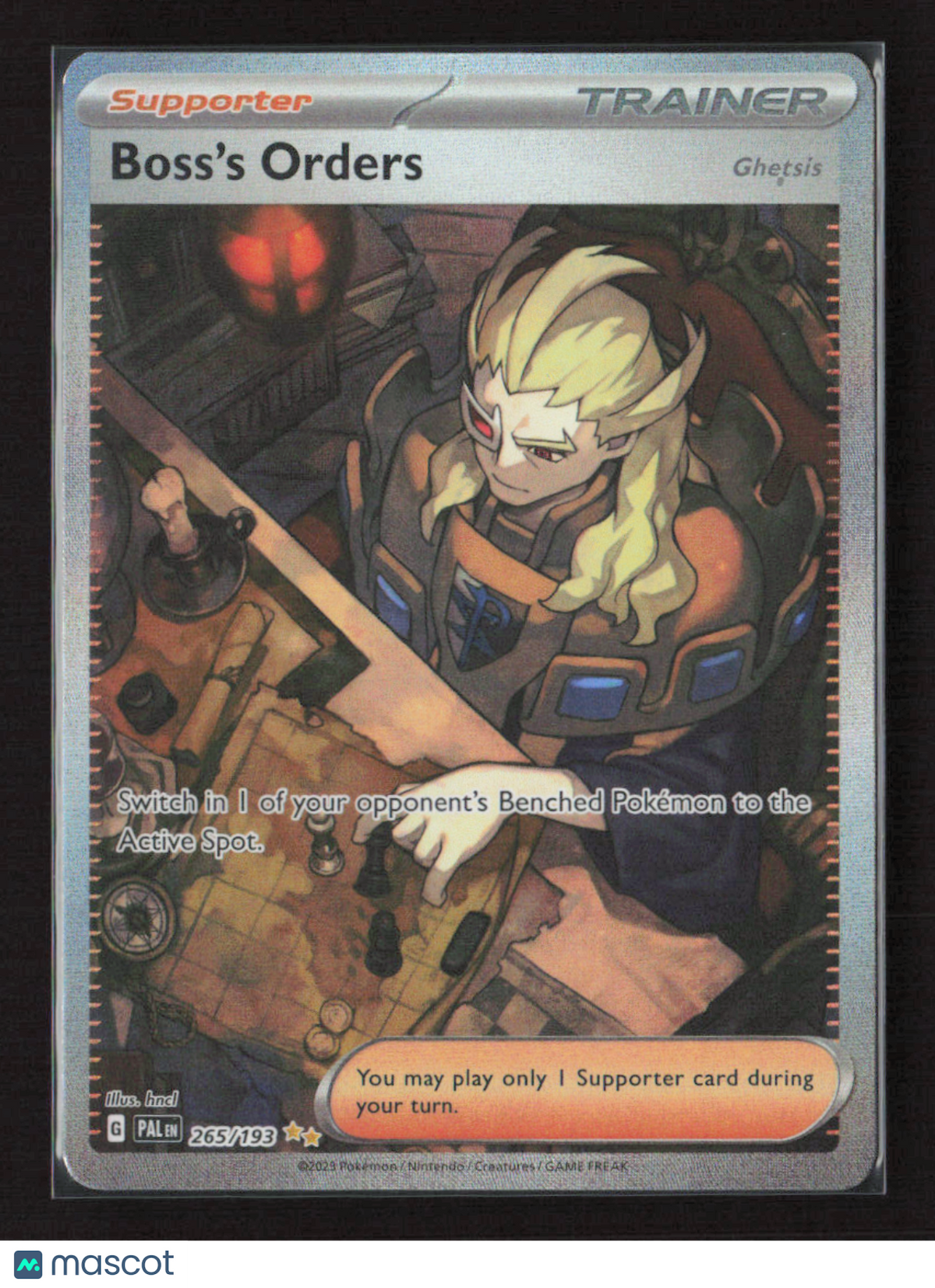 2023 Pokemon Boss's Orders - 265/193 #265/193 Special Illustration Rare
