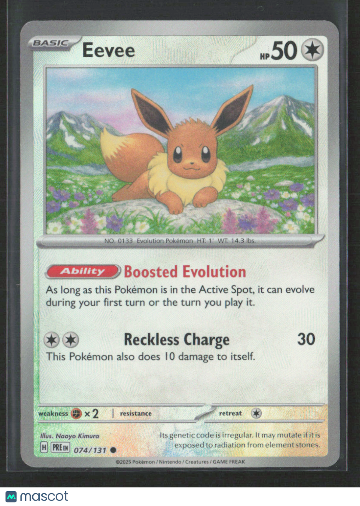 2025 Pokemon Eevee #74/131