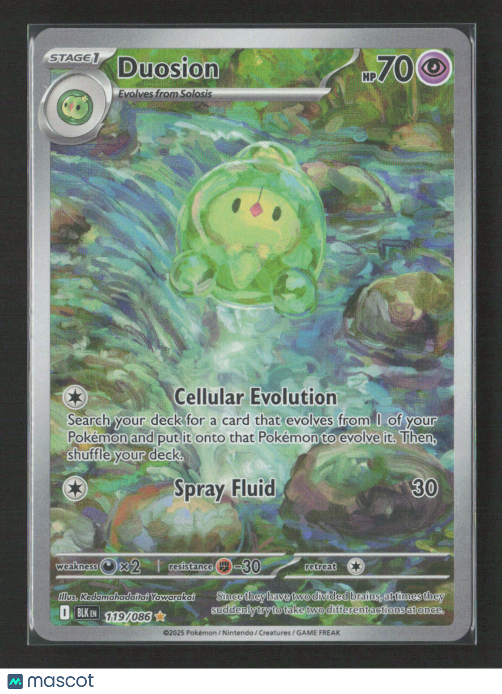 2025 Pokemon Duosion - 119/086 #119/086 Illustration Rare