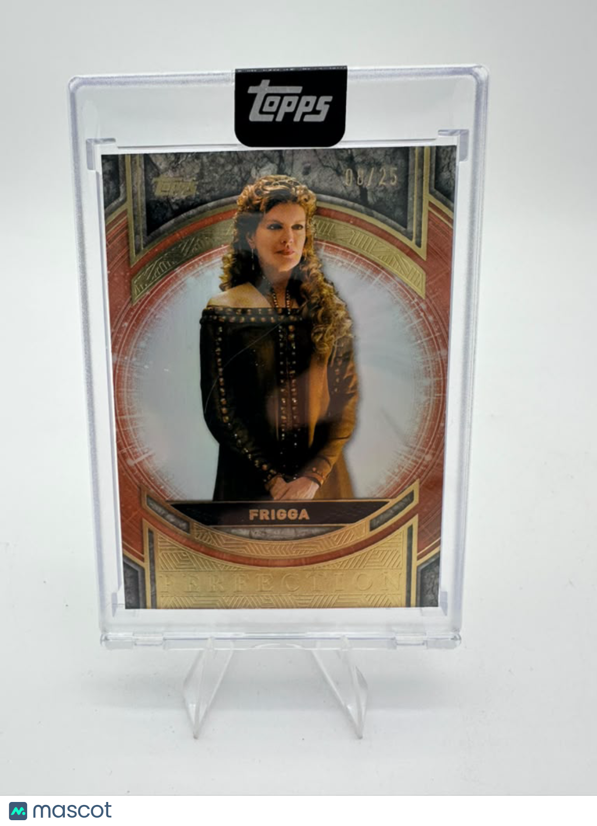 2025 Topps Marvel Studio Perfection Frigga #40 Orange Parallel 08/25