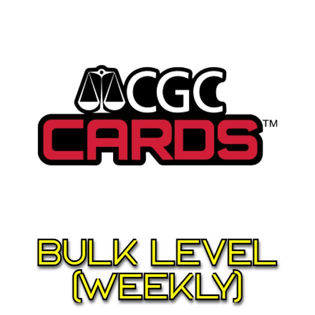 CGC Grading- Bulk Service (Sent Weekly)