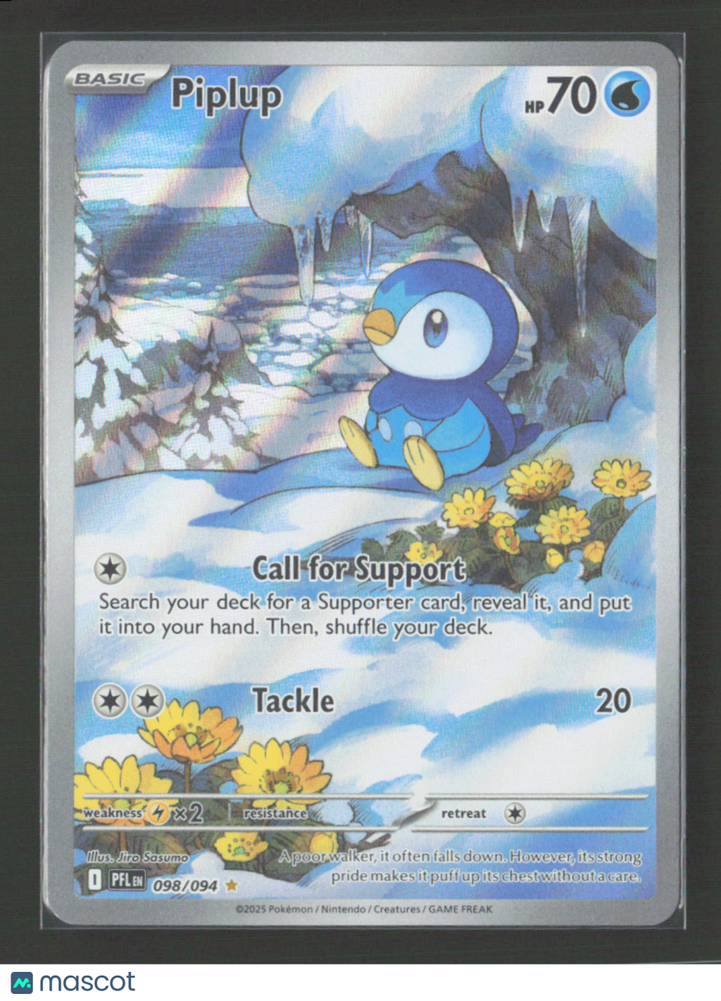 2025 Pokemon Piplup - 098/094 #098/094 Illustration Rare