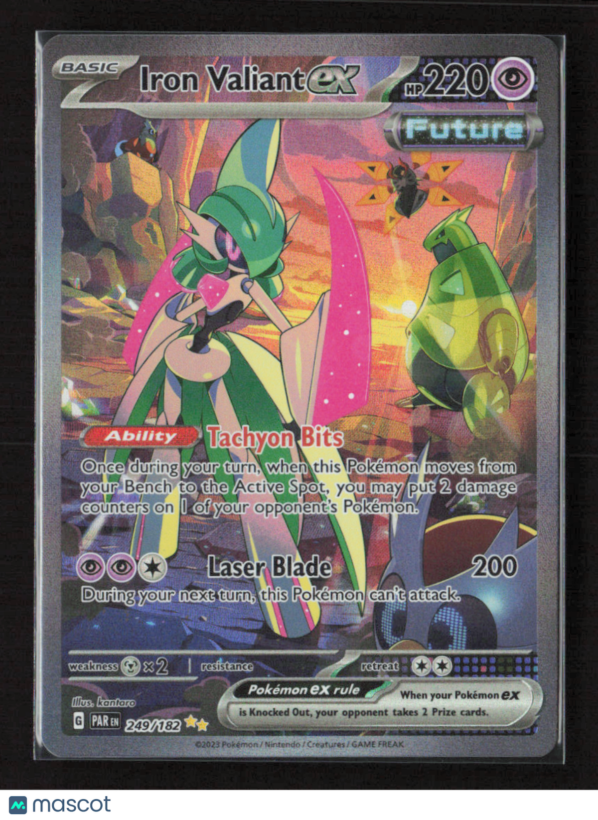 2023 Pokemon Iron Valiant ex - 249/182 #249/182 Special Illustration Rare