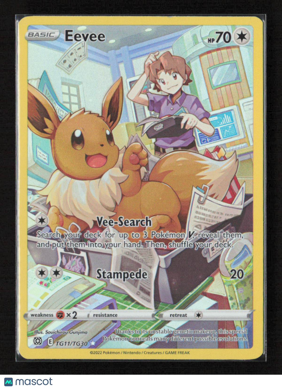 2022 Pokemon Eevee #TG11/TG30 Ultra Rare