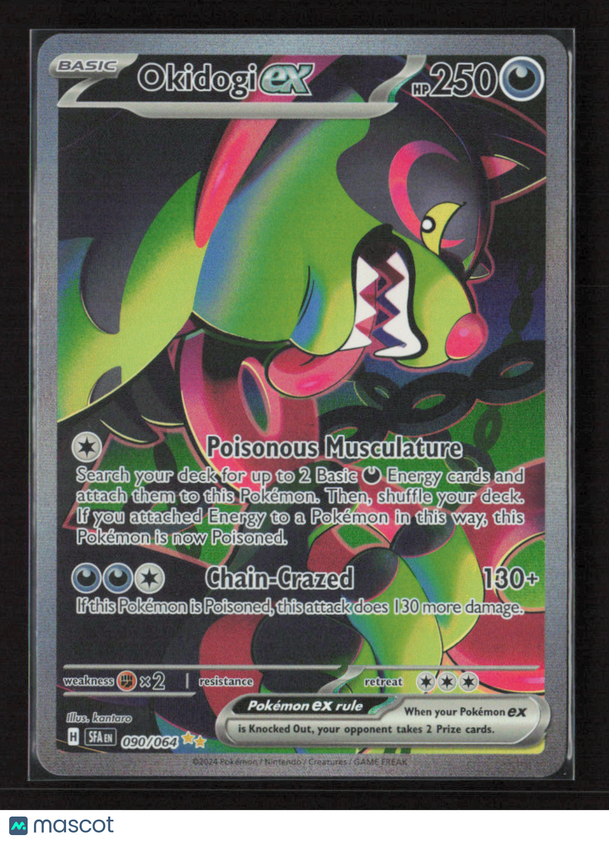2024 Pokemon Okidogi ex - 090/064 #090/064 Special Illustration Rare