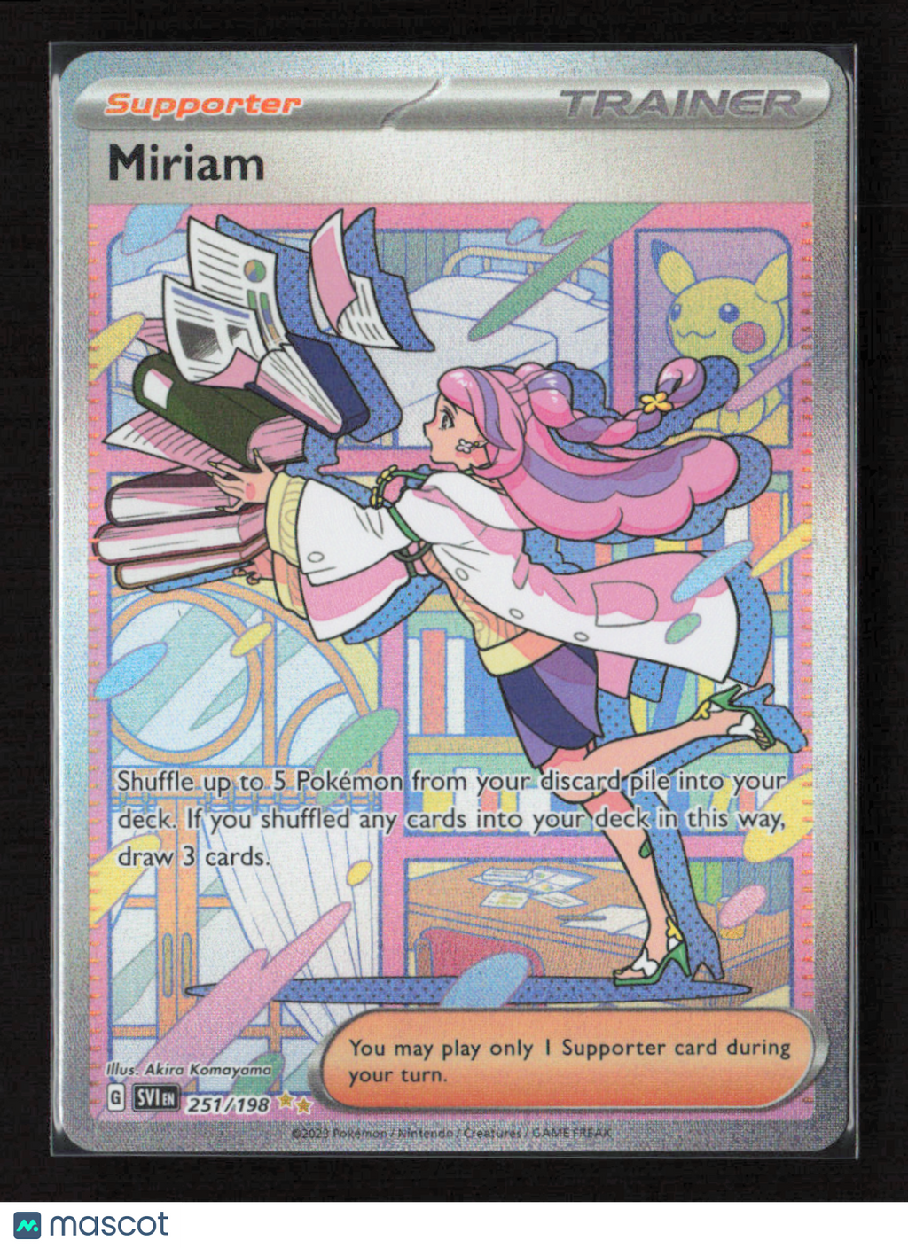 2023 Pokemon Miriam - 251/198 #251/198 Special Illustration Rare