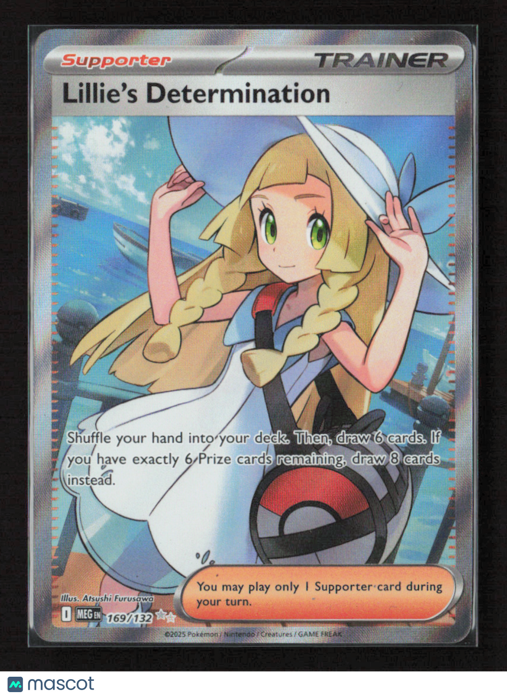 2025 Pokemon Lillie's Determination - 169/132 #169/132 Ultra Rare