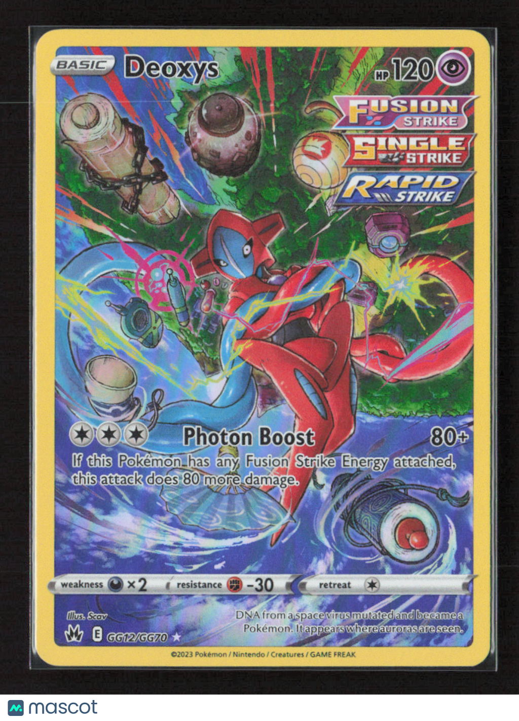 2023 Pokemon Deoxys #GG12/GG70 Ultra Rare