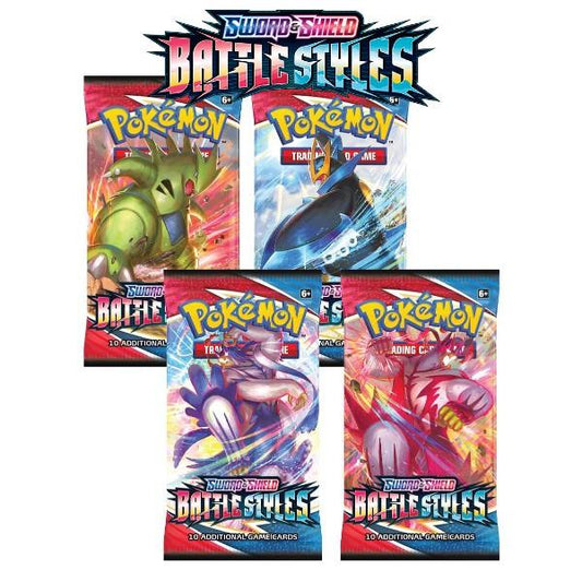 (1) Pokémon TCG: Sword & Shield SWSH05 Battle Styles Booster Pack