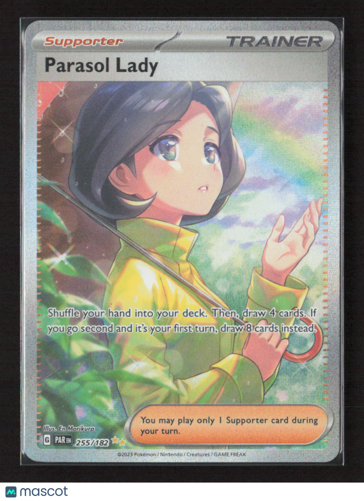 2023 Pokemon Parasol Lady - 255/182 #255/182 Special Illustration Rare