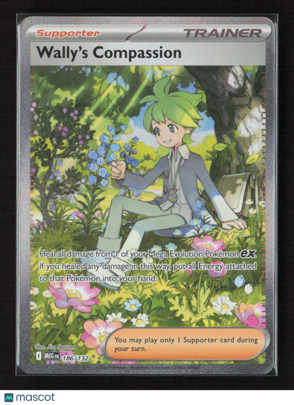 2025 Pokemon Wally's Compassion - 186/132 #186/132 Special Illustration Rare