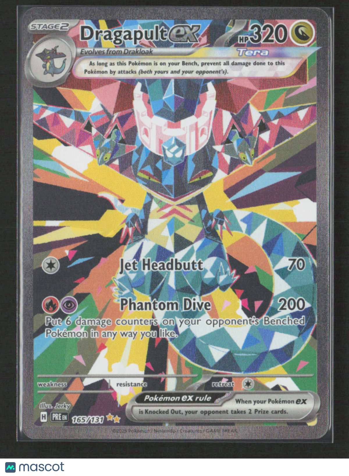 2025 Pokemon Dragapult ex - 165/131 #165/131 Special Illustration Rare