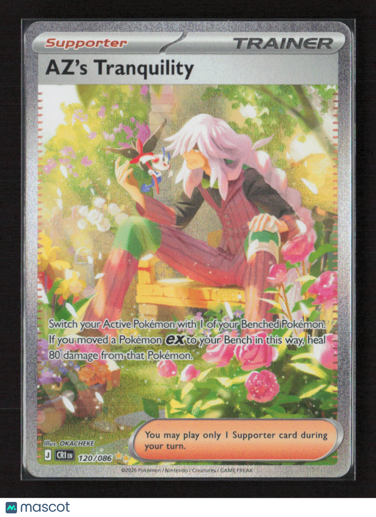 2026 Pokemon AZ's Tranquility - 120/086 #120/086 Special Illustration Rare